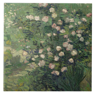 Vincent van Gogh - Roses Tile