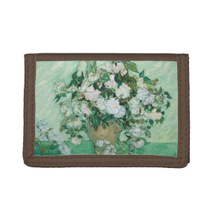 Vincent van Gogh - Roses Trifold Wallet