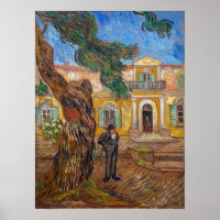 Vincent Van Gogh - Saint-Paul Asylum in Saint-Remy