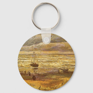 Vincent van Gogh - Sea at Scheveningen Key Ring