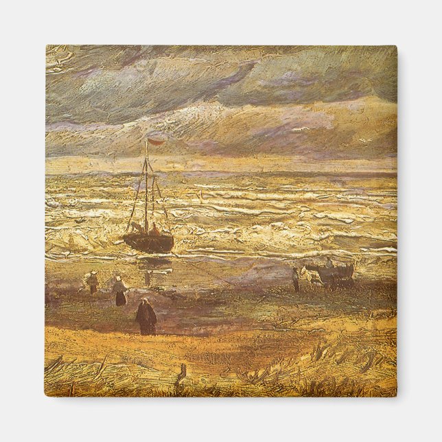 Vincent van Gogh - Sea at Scheveningen Magnet (Front)