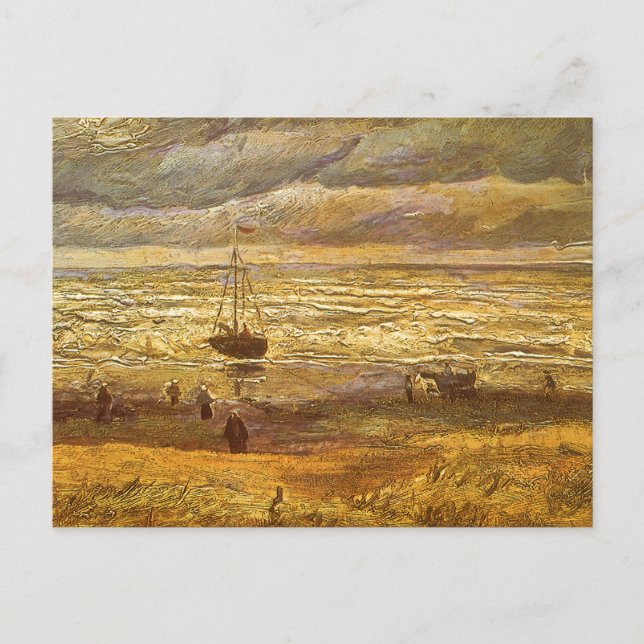 Vincent van Gogh - Sea at Scheveningen Postcard (Front)