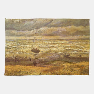 Vincent van Gogh - Sea at Scheveningen Tea Towel