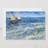 Vincent van Gogh - Seascape at Saintes-Maries