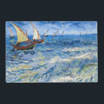 Vincent van Gogh - Seascape at Saintes-Maries Laminated Place Mat<br><div class="desc">Seascape at Saintes-Maries - Vincent van Gogh,  Oil on Canvas,  1888</div>
