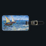Vincent van Gogh - Seascape at Saintes-Maries Luggage Tag<br><div class="desc">Seascape at Saintes-Maries - Vincent van Gogh,  Oil on Canvas,  1888</div>