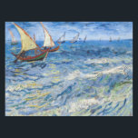 Vincent van Gogh - Seascape at Saintes-Maries Tablecloth<br><div class="desc">Seascape at Saintes-Maries - Vincent van Gogh,  Oil on Canvas,  1888</div>