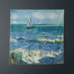 Vincent Van Gogh - Seascape at Saintes-Maries Tapestry<br><div class="desc">Vincent Van Gogh - Seascape at Saintes-Maries</div>