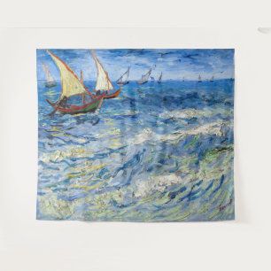 Vincent van Gogh - Seascape at Saintes-Maries Tapestry