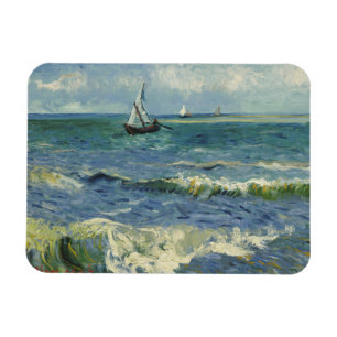 Vincent van Gogh - Seascape near Les Saintes Magnet