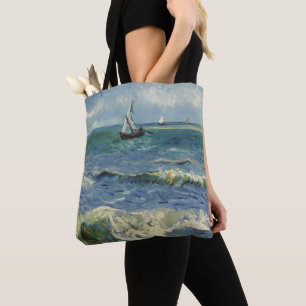 Vincent van Gogh - Seascape Near Saintes Maries Tote Bag