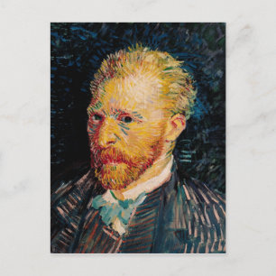 Vincent van Gogh   Self Portrait, 1887 Postcard