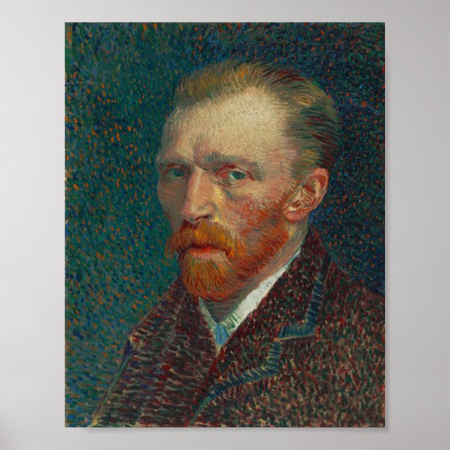 Vincent van Gogh Self Portrait - 1887 Poster (Front)