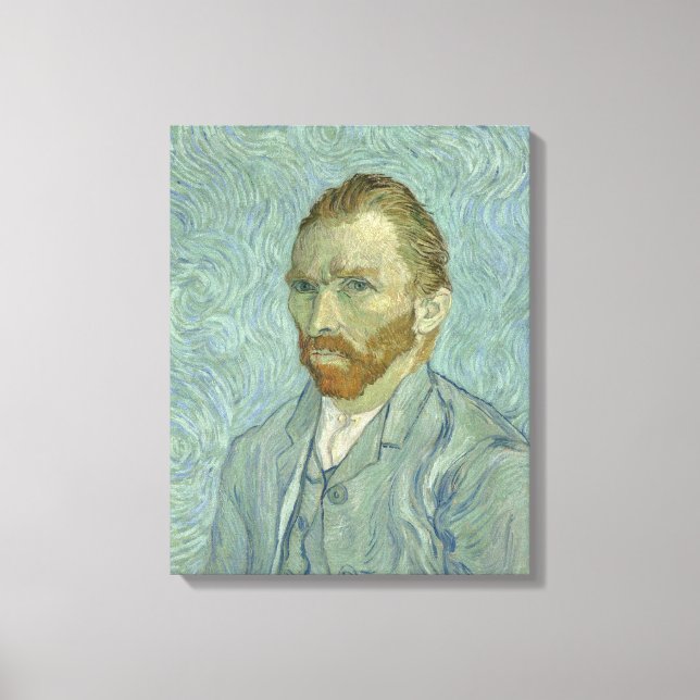 Vincent Van Gogh Self-Portrait 1889 Canvas Print (Front)