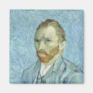 Vincent van Gogh   Self Portrait, 1889 Magnet