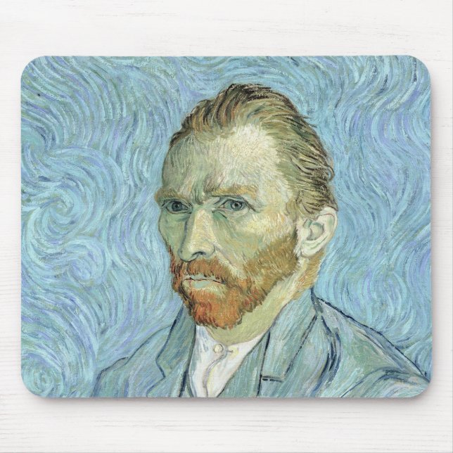 Vincent van Gogh | Self Portrait, 1889 Mouse Mat (Front)