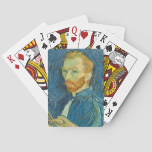 Vincent van Gogh   Self Portrait, 1889 Playing Cards