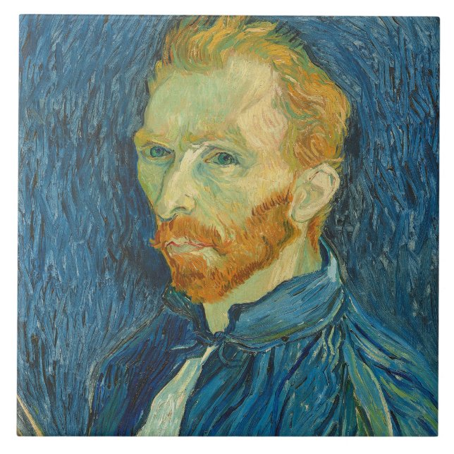 Vincent van Gogh | Self Portrait, 1889 Tile (Front)