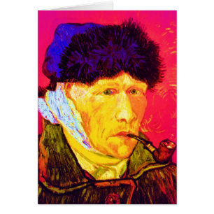 Vincent Van Gogh - Self Portrait Bandage Pop Art
