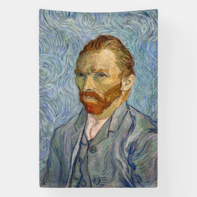 Vincent Van Gogh - Self-Portrait Banner (Vertical)