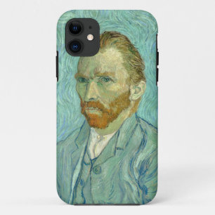 Vincent Van Gogh Self Portrait Blue Background iPhone 11 Case