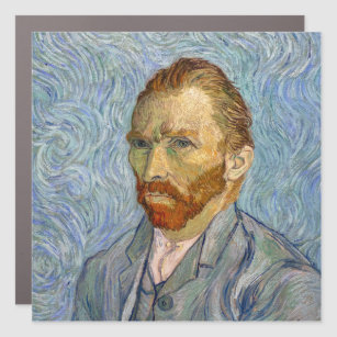 Vincent Van Gogh - Self-Portrait Car Magnet