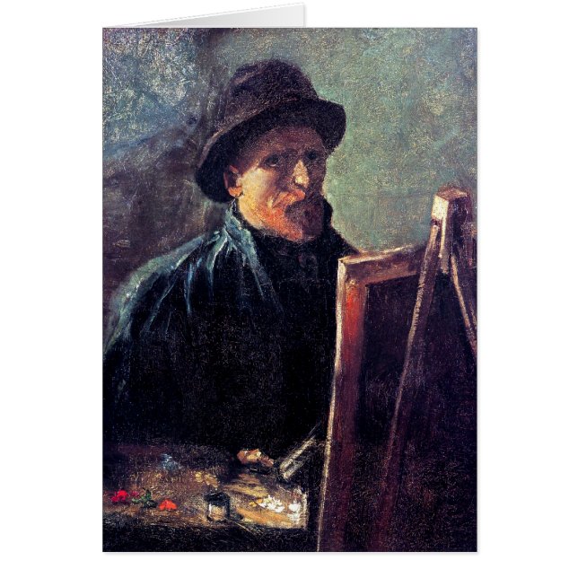 Vincent Van Gogh - Self Portrait Dark Felt Hat (Front)