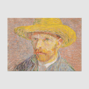Vincent Van Gogh Self Portrait impressionist paint Tissue Paper