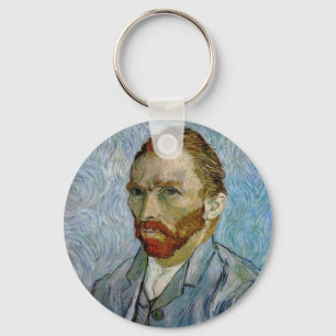 Vincent Van Gogh Self Portrait Key Ring