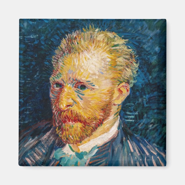 Vincent Van Gogh - Self-Portrait Magnet (Front)