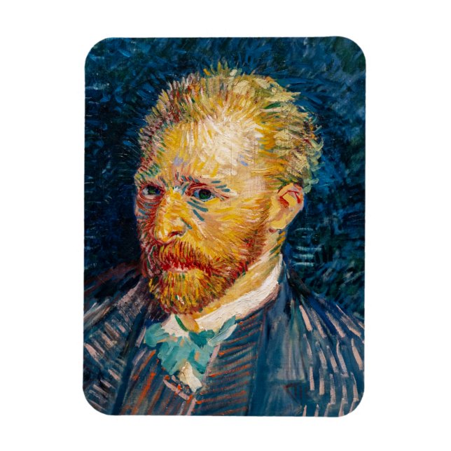 Vincent Van Gogh - Self-Portrait Magnet (Vertical)