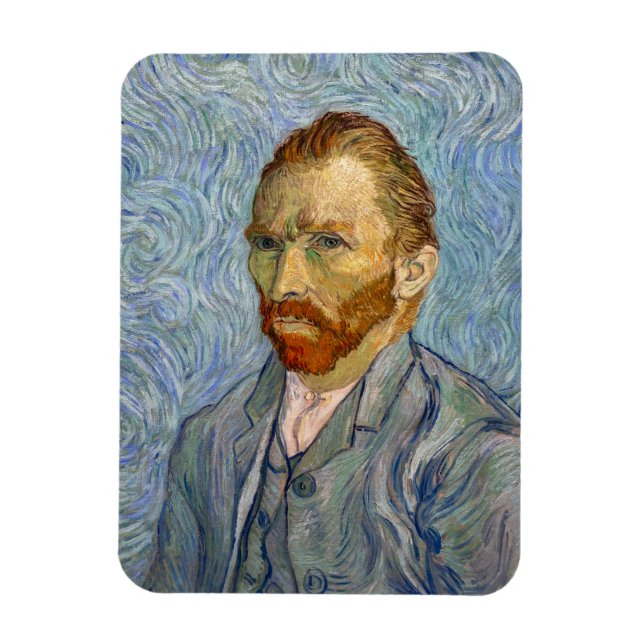 Vincent Van Gogh - Self-Portrait Magnet (Vertical)