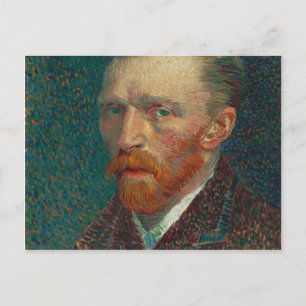 Vincent Van Gogh - Self Portrait Painting Postcard