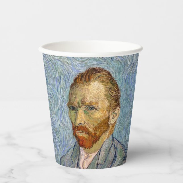 Vincent Van Gogh - Self-Portrait Paper Cups (Front)