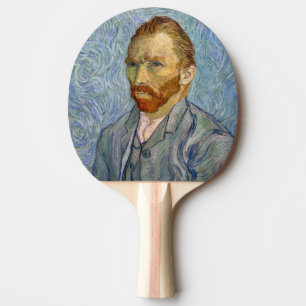 Vincent Van Gogh - Self-Portrait Ping Pong Paddle