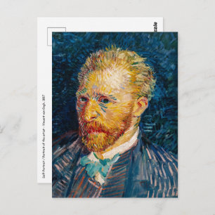 Vincent Van Gogh - Self-Portrait Postcard