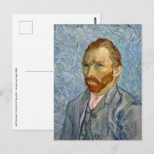 Vincent Van Gogh - Self-Portrait Postcard