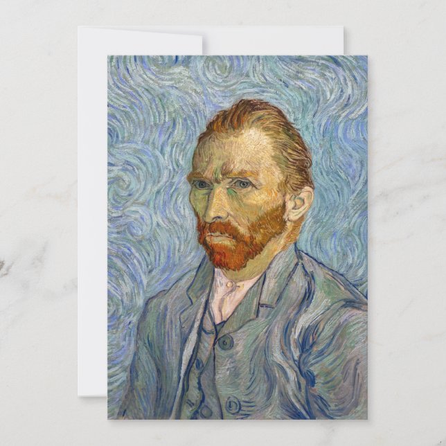 Vincent Van Gogh - Self-Portrait Thank You Card (Front)