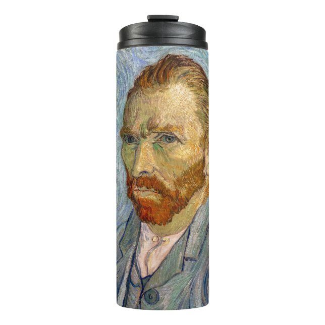 Vincent Van Gogh - Self-Portrait Thermal Tumbler (Front)