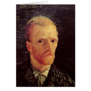 Vincent van Gogh Self Portrait, Vintage Fine Art