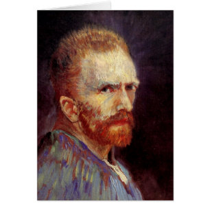 Vincent van Gogh Self Portrait, Vintage Fine Art