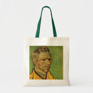 Vincent van Gogh Self Portrait, Vintage Fine Art Tote Bag