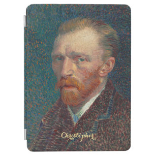 Vincent Van Gogh Self Portrait Vintage Monogrammed iPad Air Cover