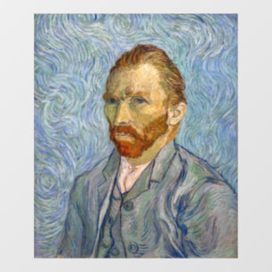 Vincent Van Gogh - Self-Portrait Window Cling