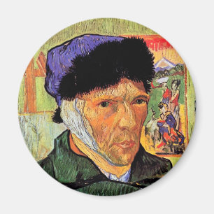 Vincent Van Gogh - Self-Portrait With Bandaged Ear Magnet