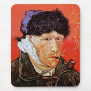 Vincent Van Gogh - Self Portrait With Bandaged Ear Mouse Mat