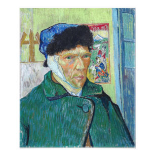 Vincent van Gogh - Self-portrait with bandaged ear Photo Print