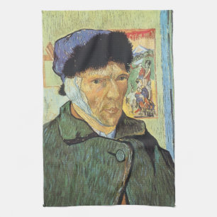 Vincent van Gogh - Self Portrait with Bandaged Ear Tea Towel
