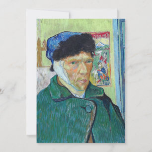 Vincent van Gogh - Self-portrait with bandaged ear Thank You Card