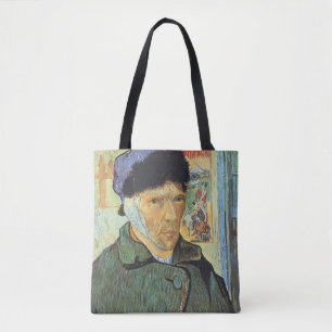 Vincent van Gogh - Self Portrait with Bandaged Ear Tote Bag
